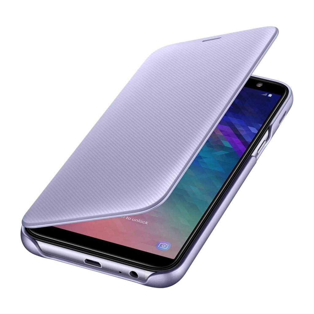 Samsung wallet cover. lavender