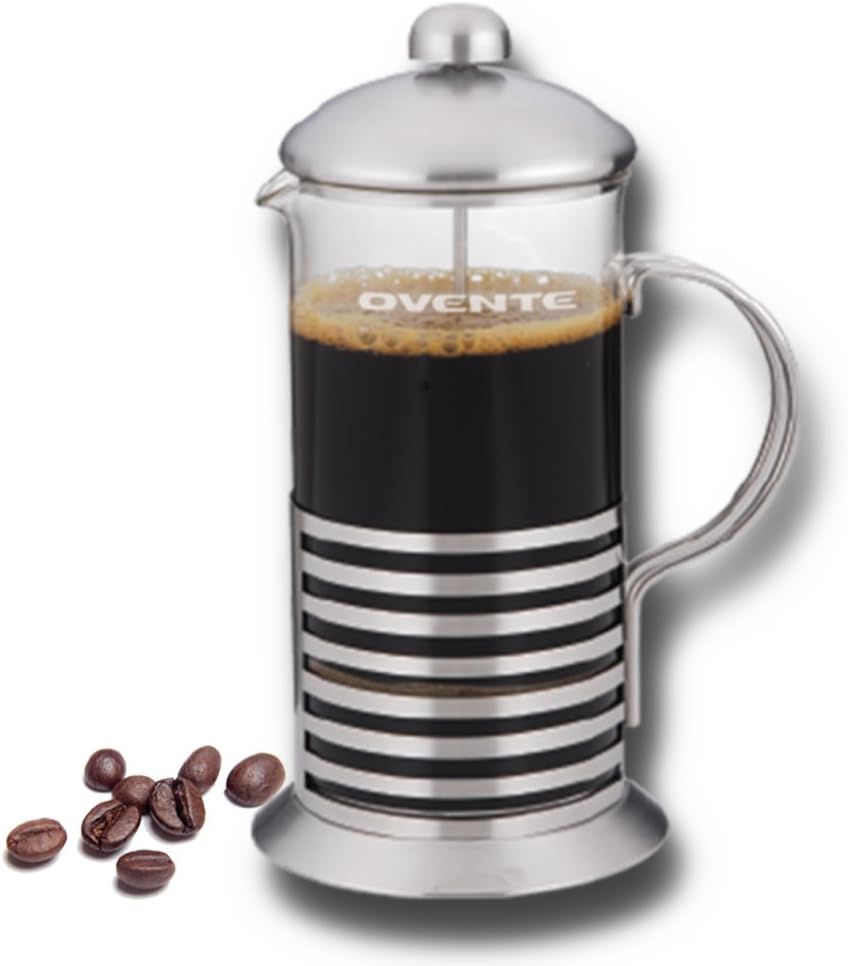 Amazon.com: Ovente French Press Coffee and Tea Maker 12 Ounce with