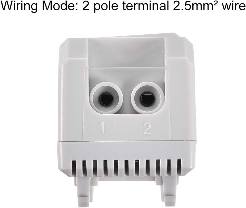 sourcing map Mechanical Thermostat, KTO011 0-60°C Adjustable Compact Normally Close(N.C) Temperature Controller Switch - Image 5