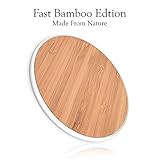 SurgeDisk Fast Wireless Charger Qi Charging Pad Ultra Slim & Sleep-Friendly Universal Newest Model Compatible with iPhone X iPhone 8 Plus iPhone 8 Samsung Galaxy S9 S8+ S8 S7 S7edge S6 All Qi Devices