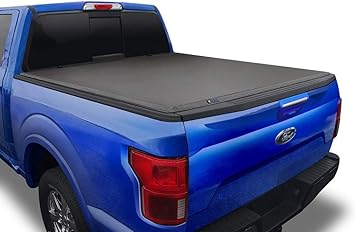 Amazon Com Tyger Auto T3 Soft Tri Fold Truck Bed Tonneau Cover For 2015 2020 Ford F 150 Styleside 8 Bed Tg Bc3f1043 Black Automotive