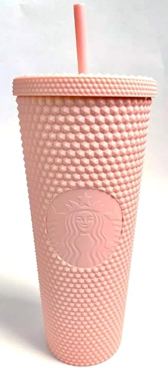 black matte studded starbucks cup