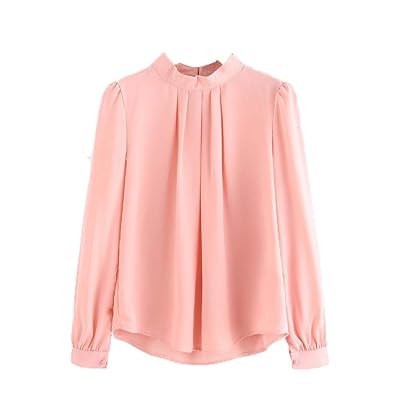 Women's Loose Chiffon Office T-Shirt Blouse Costa Rica Ubuy