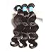 ALI JULIA 10A Malaysian Virgin Body Wave Hair Bunldes 100% Unprocessed Human Hair Extensions Natural Color Mixed Length (18 20 22 inches)