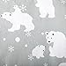 Home Fashion Designs Flannel Sheets Twin Winter Bed Sheets Flannel Sheet Set Grey Polar Bears Flannel Sheets 100% Turkish Cotton Flannel Sheet Set. Stratton Collection (Twin, Grey Polar Bears)