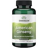 Swanson HERB American Ginseng STD 120 CAPS