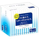 エリエール +Water(プラスウォーター) 14組28枚&times;14箱入り パルプ100%