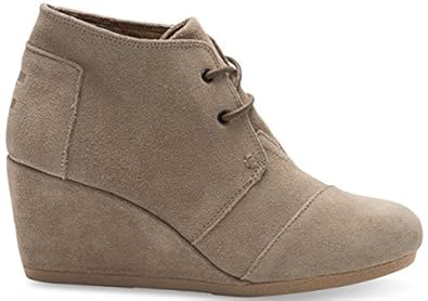 toms desert wedge bootie