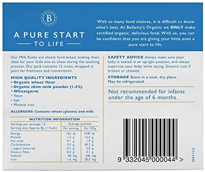 bellamy teething rusk