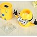 Minion Toothpaste Dispenser - Kids Toothbrush Holder - Minion Stickers Enclosed