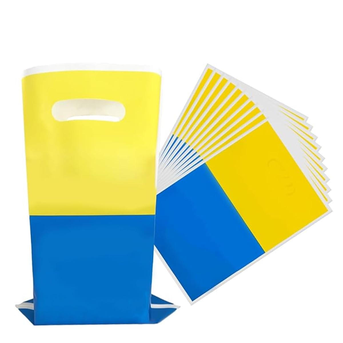 Photo 1 of JU XIN 30pcs Yellow Cartoon Party Suplies?Blue Birthday Party Decora