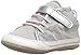 Robeez Girls' Hadley High Top Sneaker, Grey, 12-18 Months M US Infant
