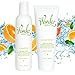 The Wonder Seed Shampoo & Conditioner Set - All Natural - No Toxin Vegan Blend - Best Solution for Hair Loss Prevention/ Dry Itchy Scalp/ Dandruff - Cruelty Free (Sweet Orange)