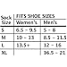 Extra Wide Comfort Fit Athletic Crew (Mid-Calf) Socks for Men and Women, For Wide Feet Pick your size, Do not size up