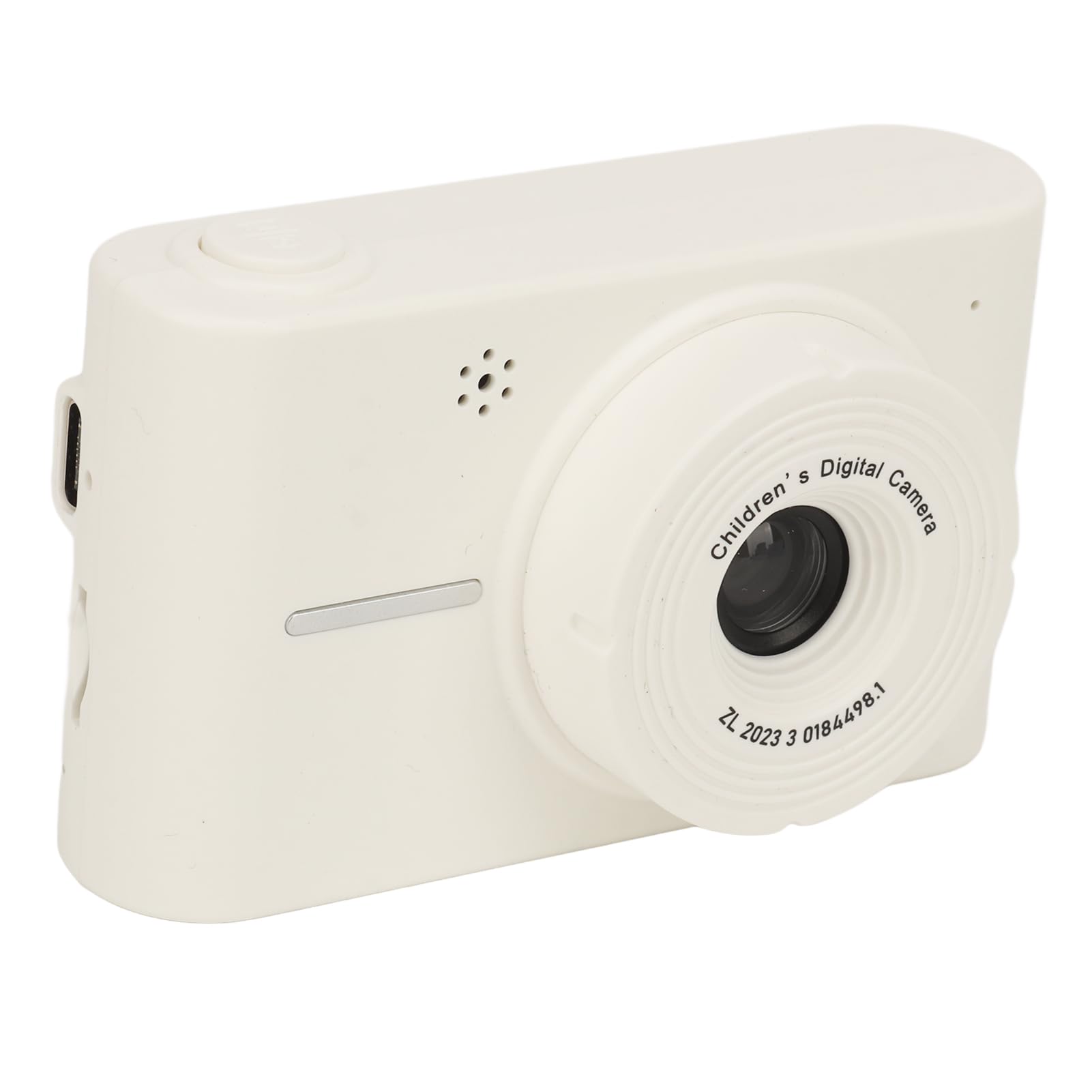 Kids Digital Camera, 40MP 1080P HD Vlogging Camera with 8X Digital Zoom, Autofocus Anti Shake Pocket Compact Camera with Frame Filter, IPS Screen for Travel Photography (White)