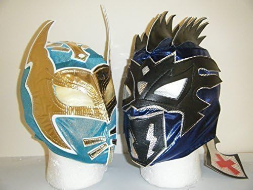 Wrestling Masks Uk Kalisto & Sin Cara The Lucha Dragons Childrens Zip Up Masks