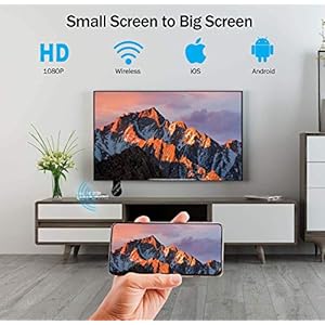 WiFi Display Dongle, 1080P Wireless Display Miracast TV Dongle Adapter for TV Stick - Compatible with i-OS Android… - immagine 5