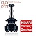 HIKARI Replacement Led Headlight Bulb - H7,Warranty Service(Single Pack)