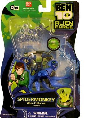 Ben 10 SPIDERMONKEY Alien Force Collection ben10