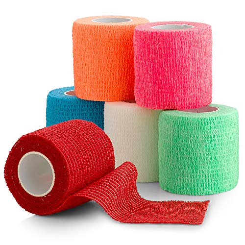 6 Pack, Self Adherent Cohesive Tape - 2