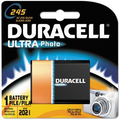 Duracell Products - Duracell - Ultra High Power Lithium Battery, 245, 6V - Sold As 1 Each - Latest advance in primary battery technology. - Lightweight, compact, high performance power source. - High density, long lasting and reliable.