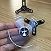 Tri-Spinner Fidget Toy New 2017 All Metal Design Super Fast Long Spins Ceramic Center Quality Spinners Focus Toy for Kids & Adults, gray Plus