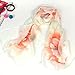 Malltop Chiffon Scarf, Women Beautiful Flower Pattern Printing Shawl Wrap Scarves