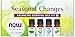 NOW Essential Oils, Seasonal Changes Balancing Aromatherapy Kit, 4x10ml Including Tea Tree, Eucalyptus Radiata, Clear the Air and Nature’s Shield Oil Blend With Child Resistant Caps