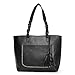 OURBAG Women Vintage PU Leather Tote Shoulder Bag Handbag Big Large Capacity