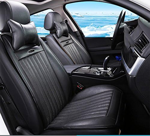 DIELIAN Cooling Car Seat Cushion - 12V Automotive Adjustable Temperature Comfortable Cooling Car Seat Cushion,Black