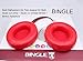 BINGLE Professional Studio Replacement Ear Pads Cushion Compatible with Over Ear Headphones with Memory Foam & Upgraded Adhesive