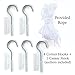 WEEKO Bed Canopy Curtains | Super Soft White Netting for Girls Beds | Four Corner Post Loft Bed Decor | Easy to Hang & Adjustable Center Height | Fits All Bed Sizes
