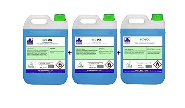 3 ECOSOL 5 L. ECOLABEL DETERGENTE MULTIUSOS LIMPIACRISTALES ...