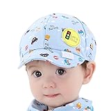 Ularmo Baby Kid Boy Girl Kid Toddler Infant Hat Little Car Baseball Beret Cap (blue)