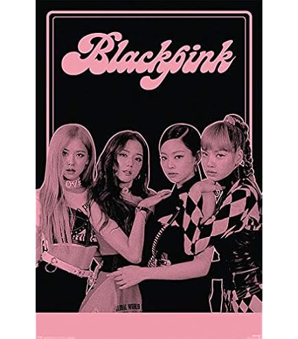 Amazon.com: O-66141 Black Pink Group - BlackPink - Sexy Korean