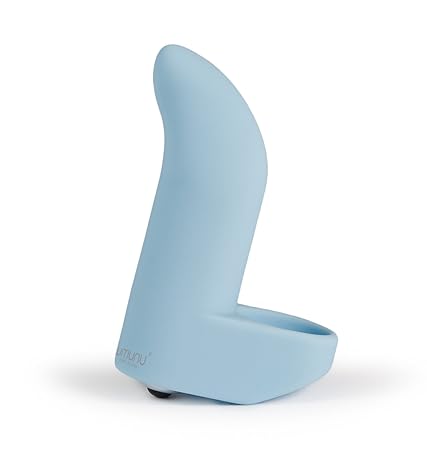 Deluxe Minivibrator Knirps, Silikon Vorspiel Fingervibrator für Sie und Ihn, Paarvibrator mit 10 Vibrations Programmen