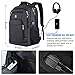 Laptop Backpack,School Backpack for College Business Travel,Water Resistant Computer Backpack with USB Charging Port fits 15.6 inch Laptop