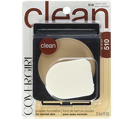 CoverGirl Simply Powder Foundation, Classic Ivory [510] 0.41 oz (Pack of 3)