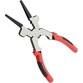 8" MIG Welding Pliers with Insulated Handle - Multifunction Carbon Steel Pliers for Welding and Wire Cutting