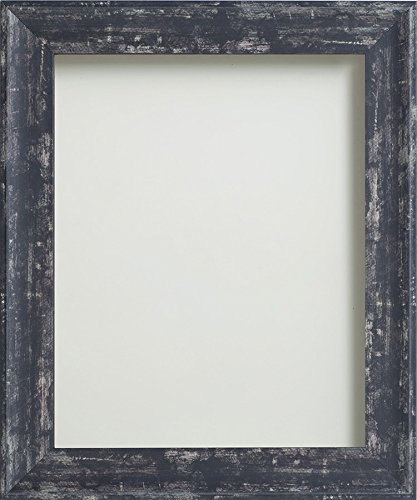 Frame Company Lynton Range, Coal 14x11 inch Picture Photo Frame Fitted With Glass * Choice of Four Colours * NEW