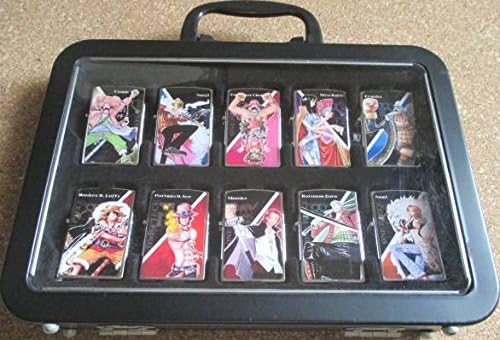 Amazon Co Jp オイルライター One Piece ワンピース 10個セット 収納ケース付き ジッポー風 ホビー