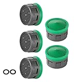 JQK Faucet Aerator, 1.5 GPM Flow Retrictor Insert
