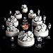 Efavormart Lovely 5 Tier Acrylic Crystal Glass Clear Cake Dessert Decorating Stand For Birthday Xmas Party Wedding