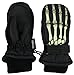 N'Ice Caps Kids Glow in the Dark Skeleton Print Thinsulate Waterproof Mittens