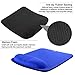 Nex Mouse Mat with Keyboard Wrist Rest Pad Kit Comfortably Made of Memory Foam (Blue)