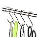 RuiLing 15-Pack 2.75 Inch S Shaped Hooks Heavy-Duty Genuine Solid Polished Stainless Steel Hanging Hooks,Kitchen Spoon Pot Hanging Hooks Hangers Clothes Storage Rack Multiple uses - Size Small