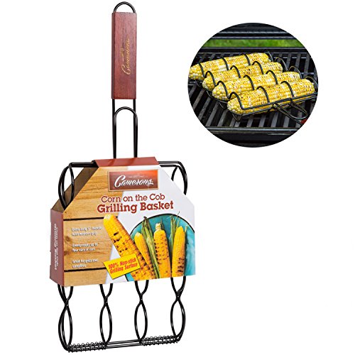 Corn Grilling Basket - Non-Stick Corn Griller with 9