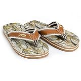 Legendary Whitetails God's Country Camo Footprint Flip Flops