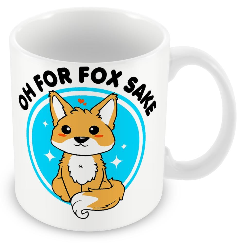 Work Colleague/Friend Funny Gift Mug - Oh for Fox Sake