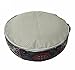 Aozora Zafu Meditation Cushion Yoga Inflatable Cotton Bolster Pillow Cushion Lightweight Non-Slip Premium Designs (Celestial)